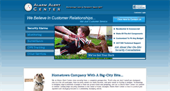 Desktop Screenshot of alarmalertcenter.com